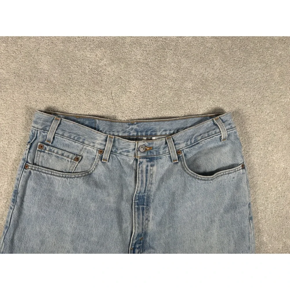 Vintage Levi's 550 Jeans‎ Made in USA 38x32 Relaxed Fit Dad Men's Red Tab Y2K 00